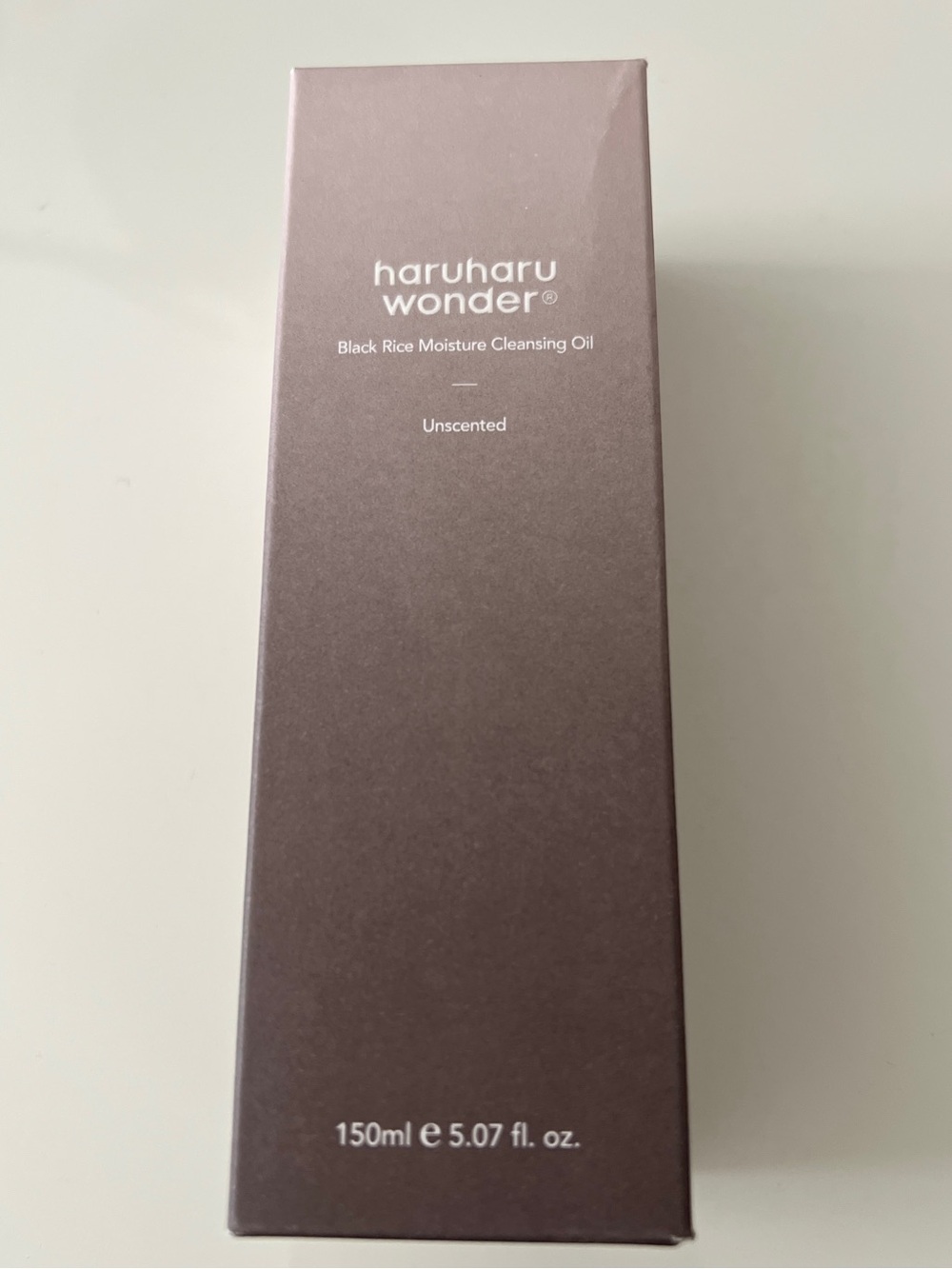 Haruharu Wonder Black Rice Moisture Cleansing Oil Unscented